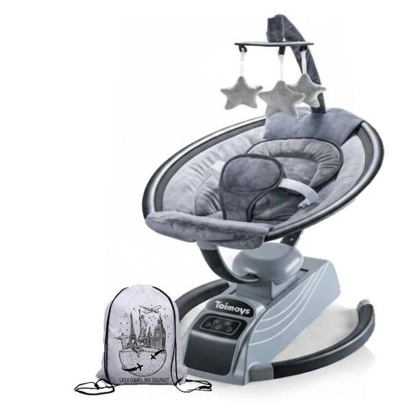Smart Electric Baby Rocker | Sleep Soother Swing with Mosquito Net Mode
