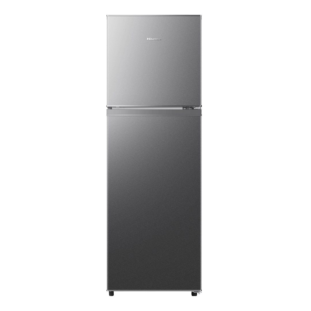 Hisense 154L Top Freezer Fridge-Titanium Silver