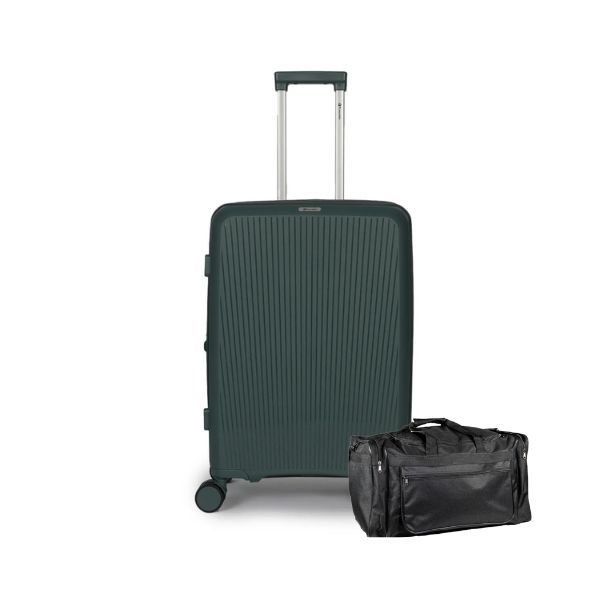 Travelite Fiji 66cm Luggage Trolley Case + Free Fold Up Duffle