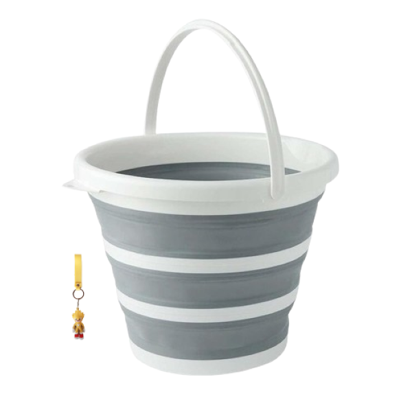 Multi-functional Collapsible Space Saving Bucket and Keyholder
