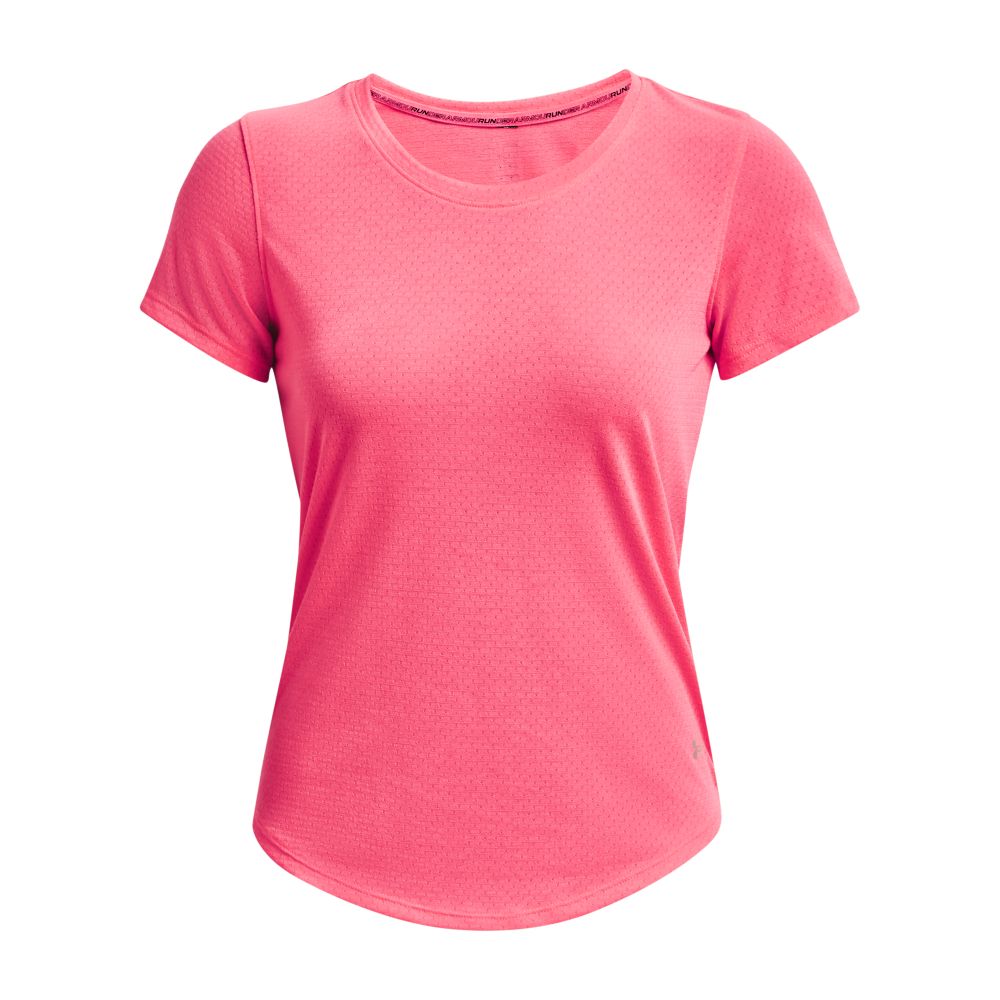 Under Armour Women's Streaker Short Sleeve Running Tee - Pink Shock ...