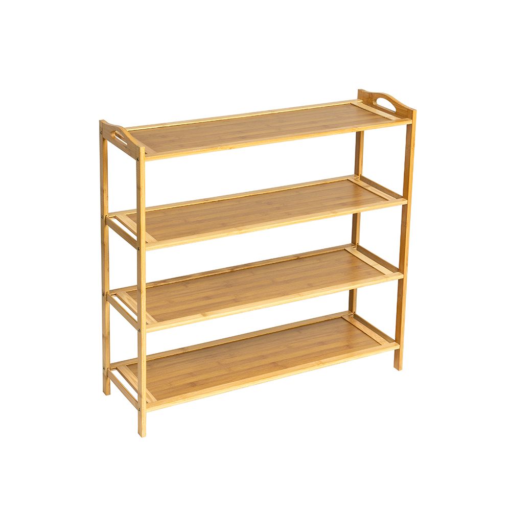 SHR-001-4-70, Bamboo-Wood 4 Tier Shoes Rack | Shop Today. Get it ...