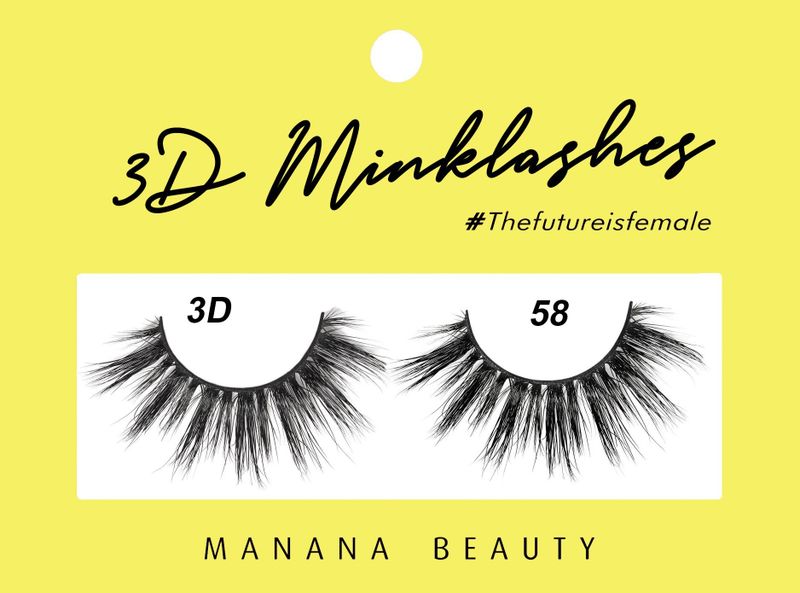 Manana 3D Mink Lashes - Sinah