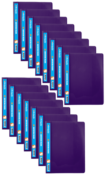 Quotation Folders - A4 180 m (Violet) X15
