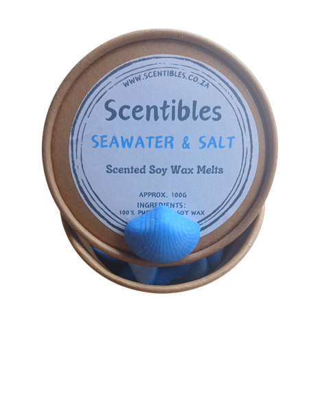 Scentibles - Seawater &amp; Salt Scented Soy Wax Melts (100g)