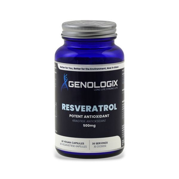 Genologix - Resveratrol 500mg (30 Days Supply)