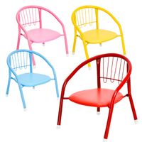Colourful Kids Metal Chair 4