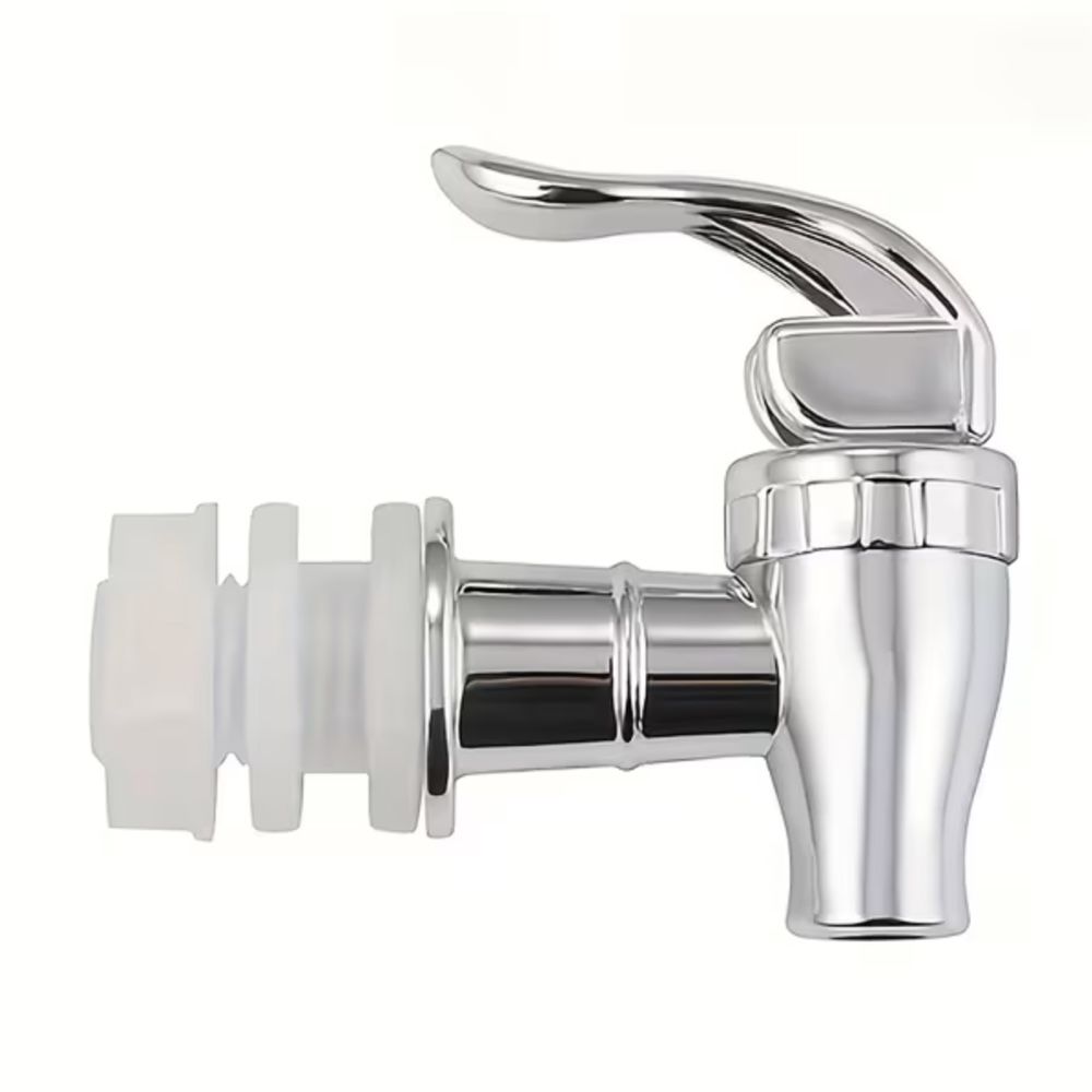 Tool Silver Push Style Water Dispenser Replacement Faucet Tap (8cm ...