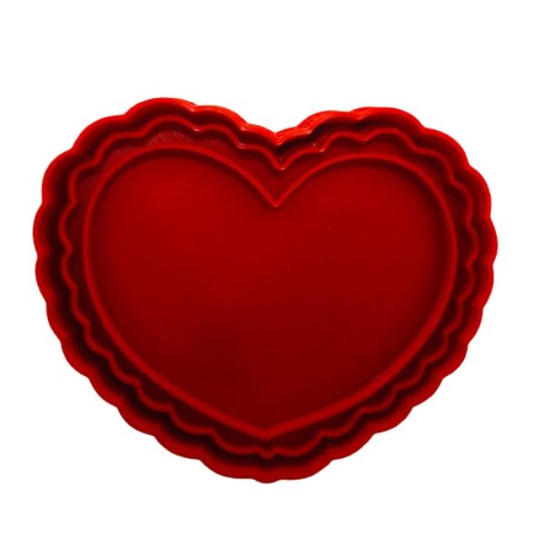 Sykose Cookie Cutter - Valentine Lace Heart