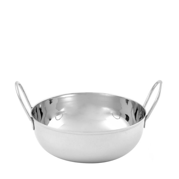 Stainless Steel Balti Dish - 6 Pack