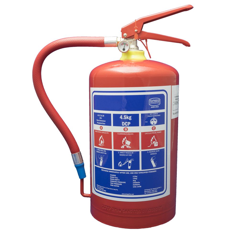 4.5kg DCP Fire Extinguisher With J-Bracket | Shop Today. Get it ...