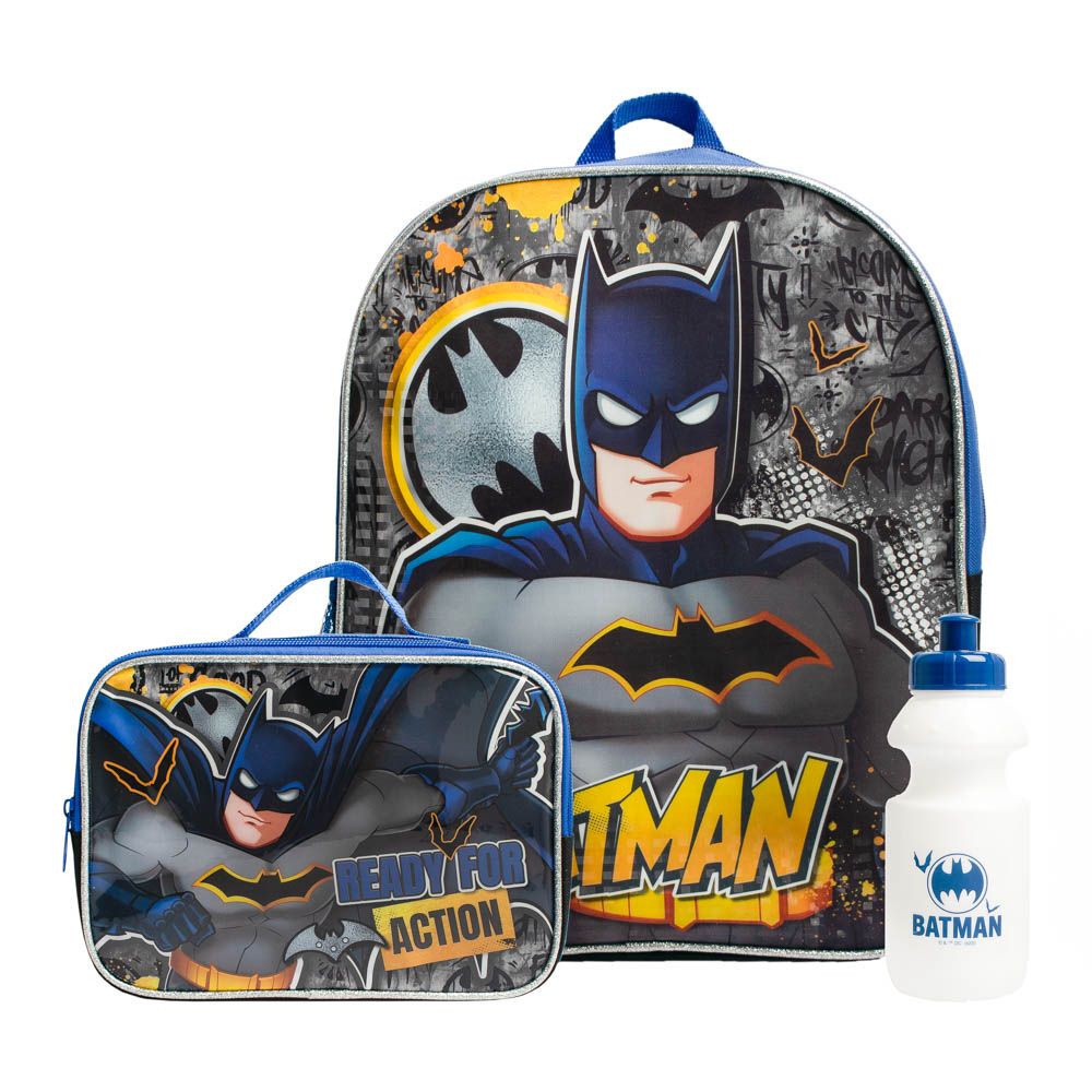 Batman Backpack and Lunch Bag Set | Buy Online in South Africa |  