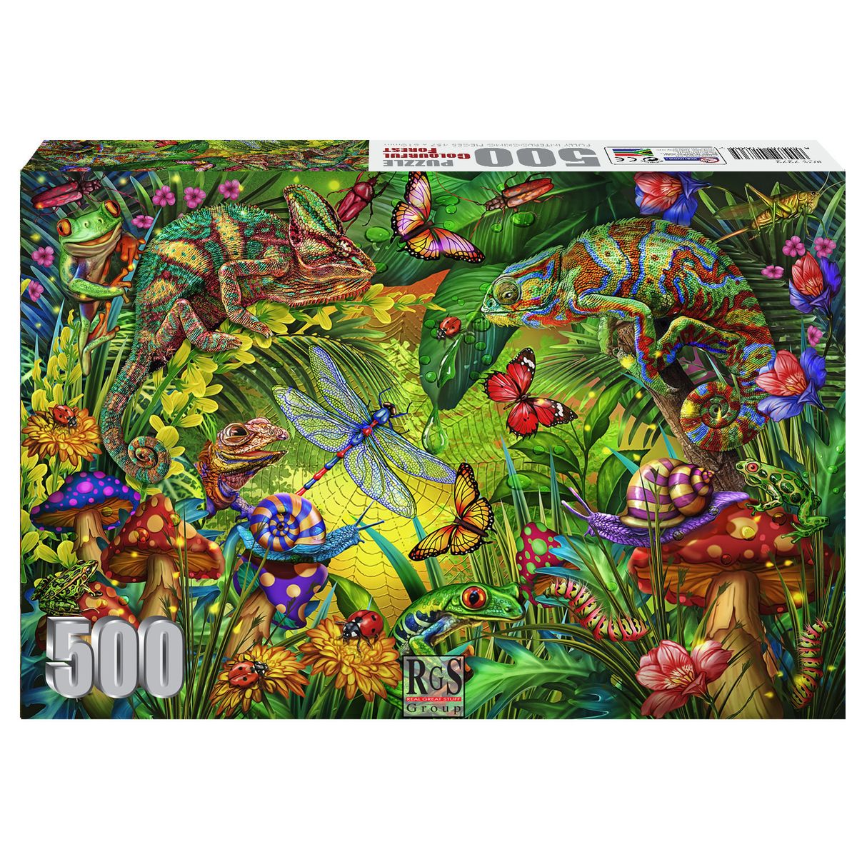 RGS Group Colourful Forest 500 Piece Jigsaw Puzzle Buy Online in
