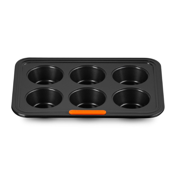 Le Creuset 6 Cup Muffin Tray-Sleeve PF