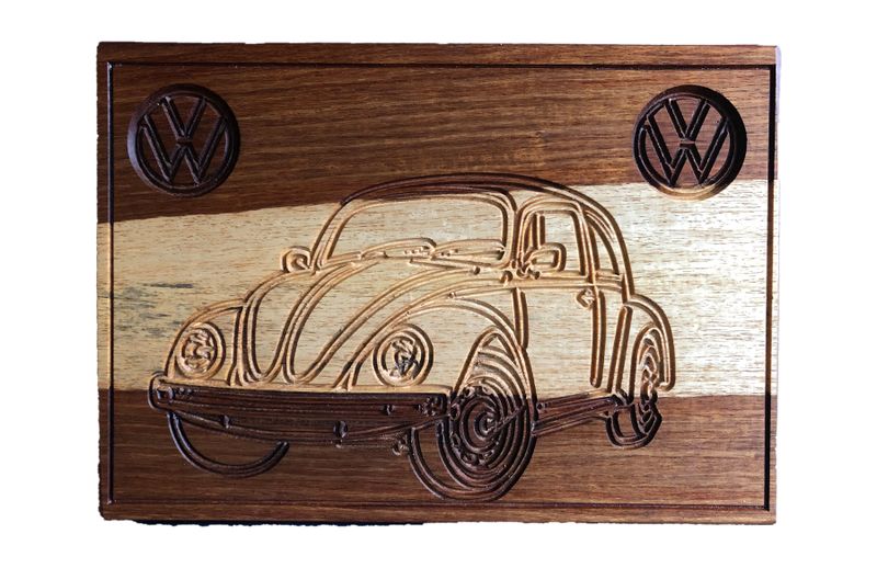 KCE - VW Beetle Steak/Butcher/Bread/Cheese Boards - 3D Engraved