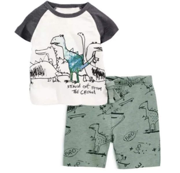 Little Leila - Dinosaur Casual Set