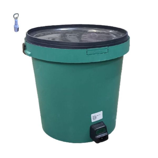 25 Litre Boiler Bucket Urn/Geyser With 2000w Heating Element - Green/Black
