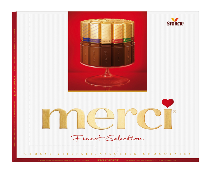 Merci Finest Selection 250g (Box of 10)