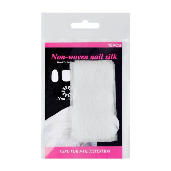 Nail Extension / Nail Repair Silk / Fiber Sheet (Pack of 10 Sheets)