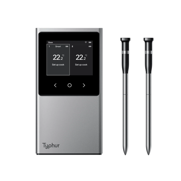 Typhur - Sync Dual Wireless Meat Thermometer, 2 Probes, WiFi + Bluetooth