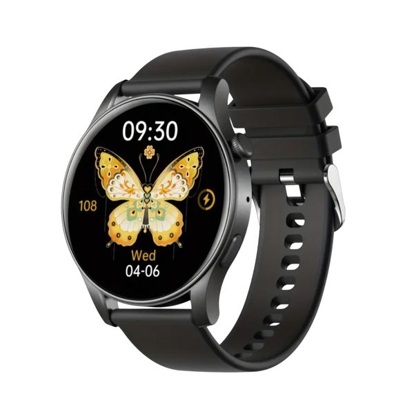 Superfly Black Ai Powered Sports Watch with Full Touch Screen