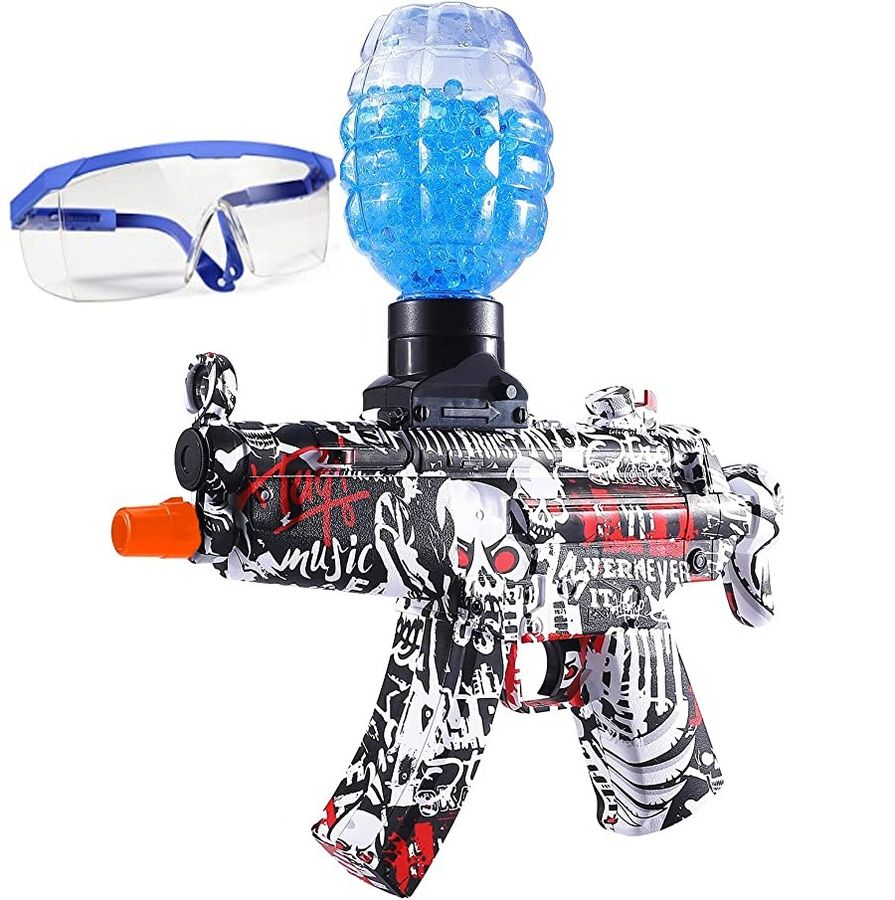 Rechargeable Electric Gel Ball Blaster , Protective Eyewear , 500 Gel ...