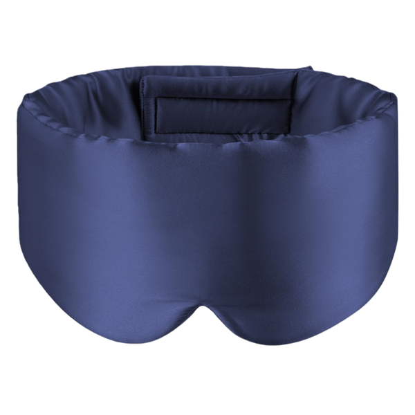 Kingdushi Mulberry Silk Sleep Mask, Adjustable Eye Cover, Pressure-Free
