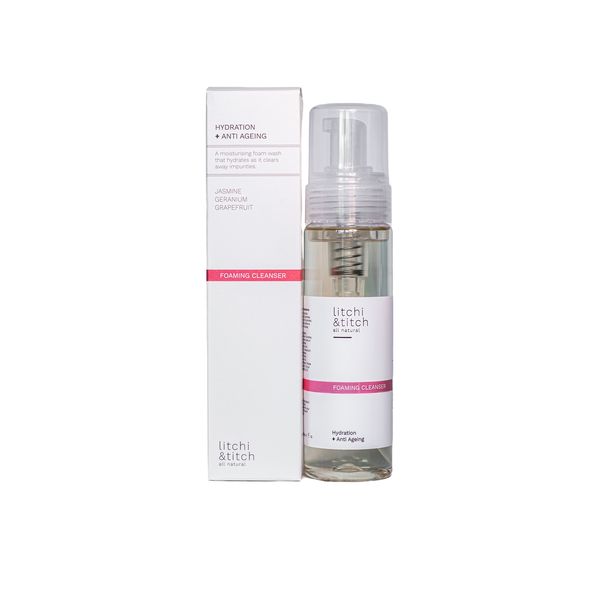 Litchi &amp; Titch Hydration Plus Foaming Cleanser (200ml)