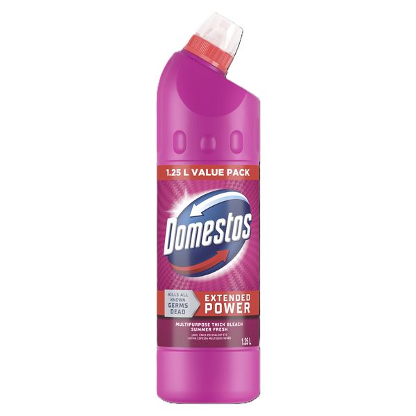 Domestos Summer Multipurpose Stain Removal Thick Bleach Cleaner 1.5L