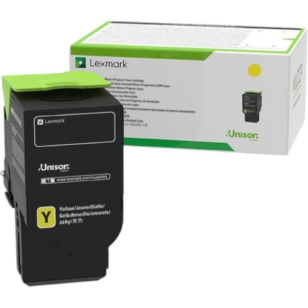 Lexmark 78C5XY0 Yellow Extra High Yield Return Program Toner , Cs:cx 421