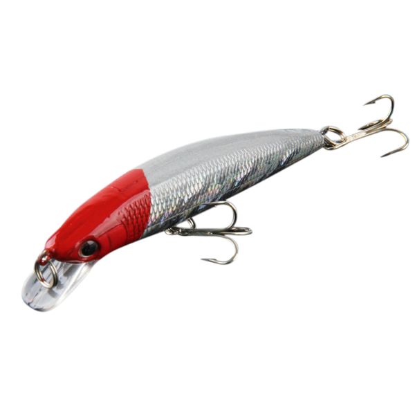 5 Pcs 100Mm Vibration Fishing Lures Tackle Hook Bass