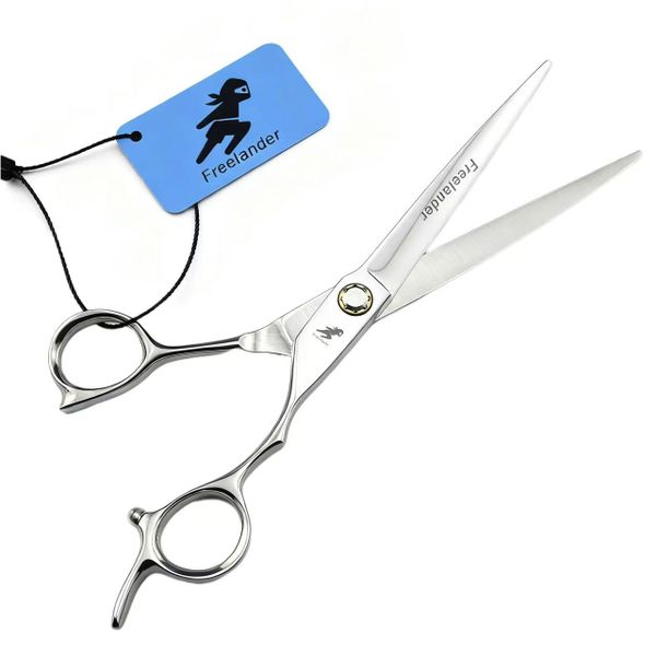 7 Inch Silver Flat Shears Pet Grooming Pet Hair Trimmer