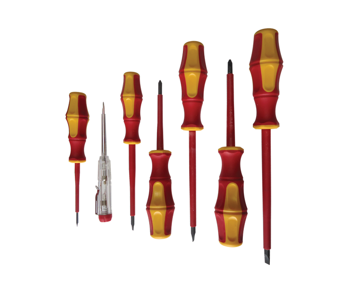 MCE Electric 7 Piece Screwdriver Set