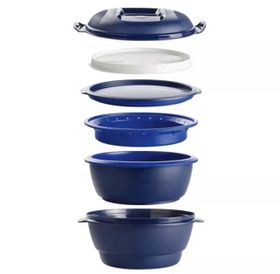 Tupperware Micro Urban Family - Neuf - Plastique Bleu