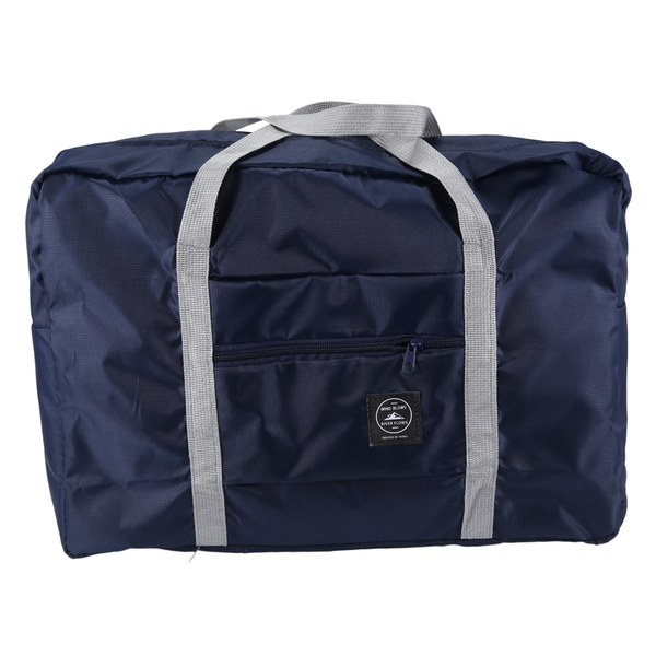 Folding Waterproof Luggage Storage Bags Travel Handbag Navy