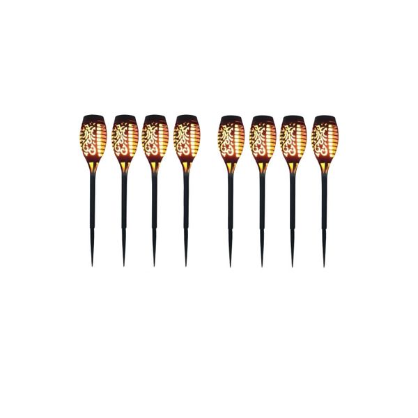 8PCS IP65 Waterproof Solar Path Torches