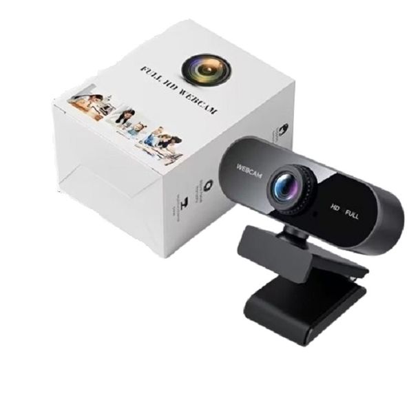 Full HD 1080P USB Webcam with Built-in Microphone