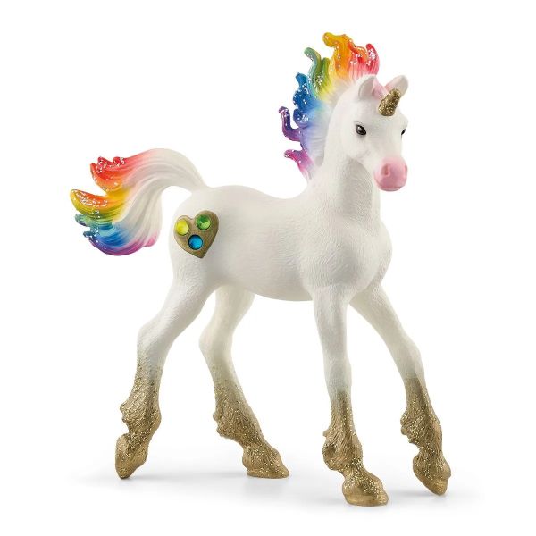 Schleich Bayala - Rainbow Love Unicorn Foal (9cm Tall)