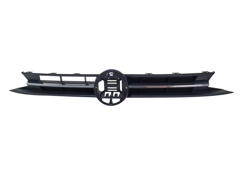 VW Polo 8 (VIII) - Main Grill - With Chrome Moulding - 2018+