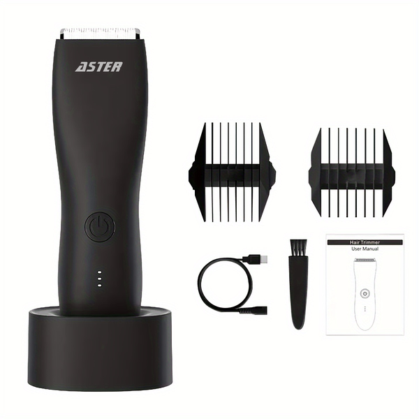 ASTER Nip-Free Shaver Wet &amp; Dry Rechargeable Trimmer with Stand