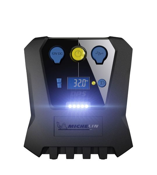 Michelin - Digital High Power Fast Flow Tyre Inflator 12V - Programmable