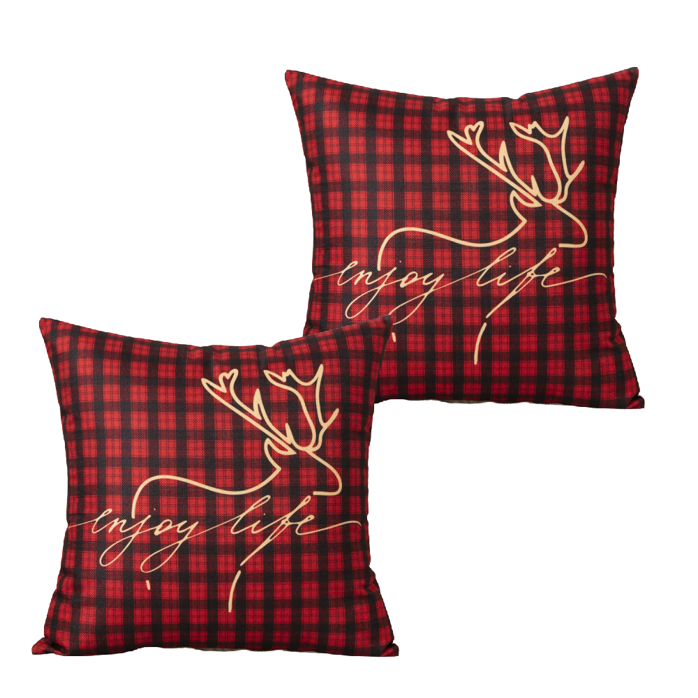 Christmas Cushion Covers 45x45cm Set of 2 Shop Today. Get it