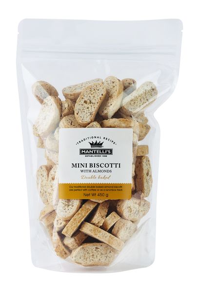 Mantelli's - Almond Cantucci Biscotti 450g