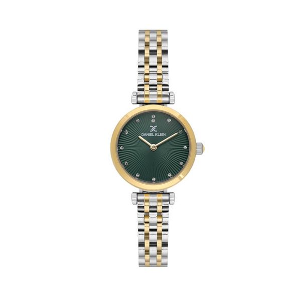 Daniel Klein-Womens Silver Stainless steel Strap Watch-DK113777-3