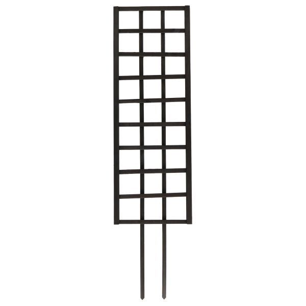 Pot Trellis Straight 140 x 40cm Black