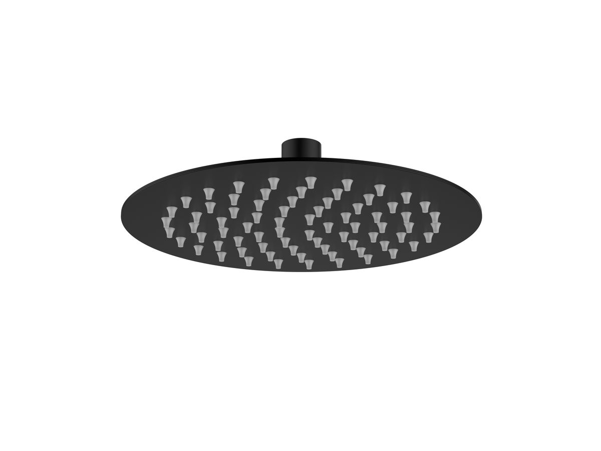 Evox Shower Head Stainless Steel Round Black Shop Today. Get it