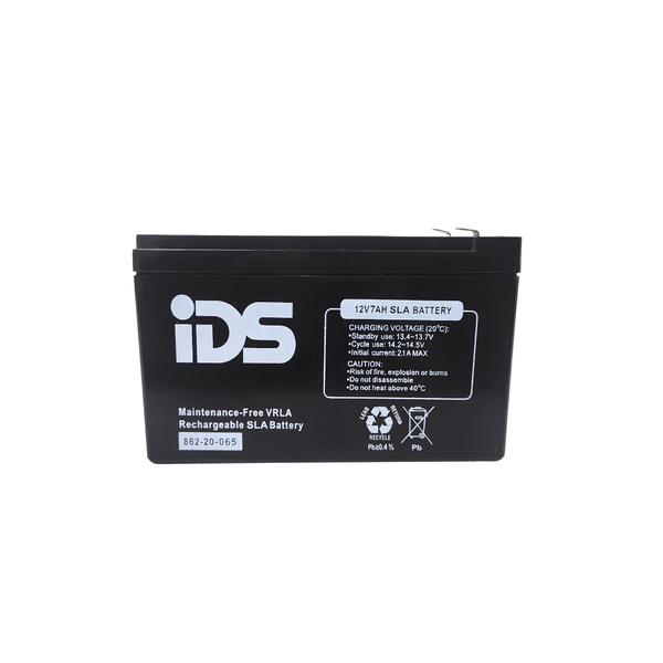 IDS 12V 7ah Rechargeable Lead Acid Battery
