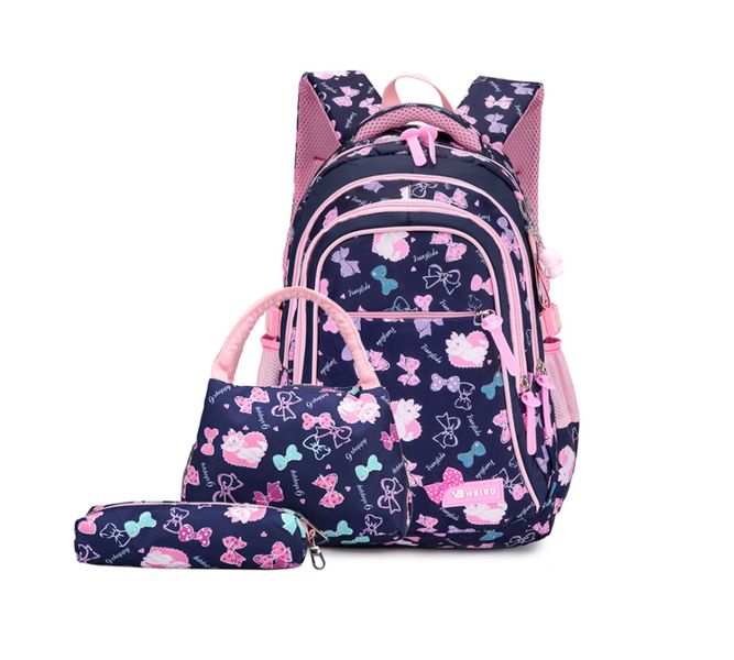 The Clip - Backpack 3 Pieces Set Waterproof School Bags for Girls