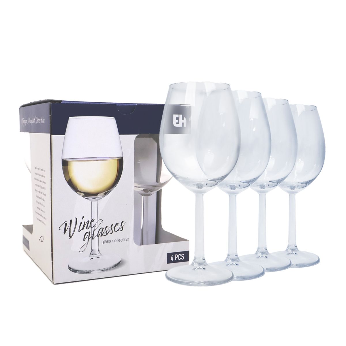 Wine Glasses 430ml Set Of 4 Pieces Shop Today Get It Tomorrow 7074