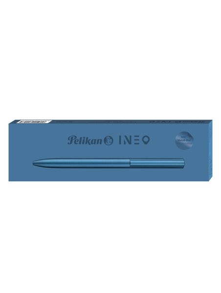 Pelikan INEO Elements K6 Ocean Blue Ball Point Pen in metal gift box